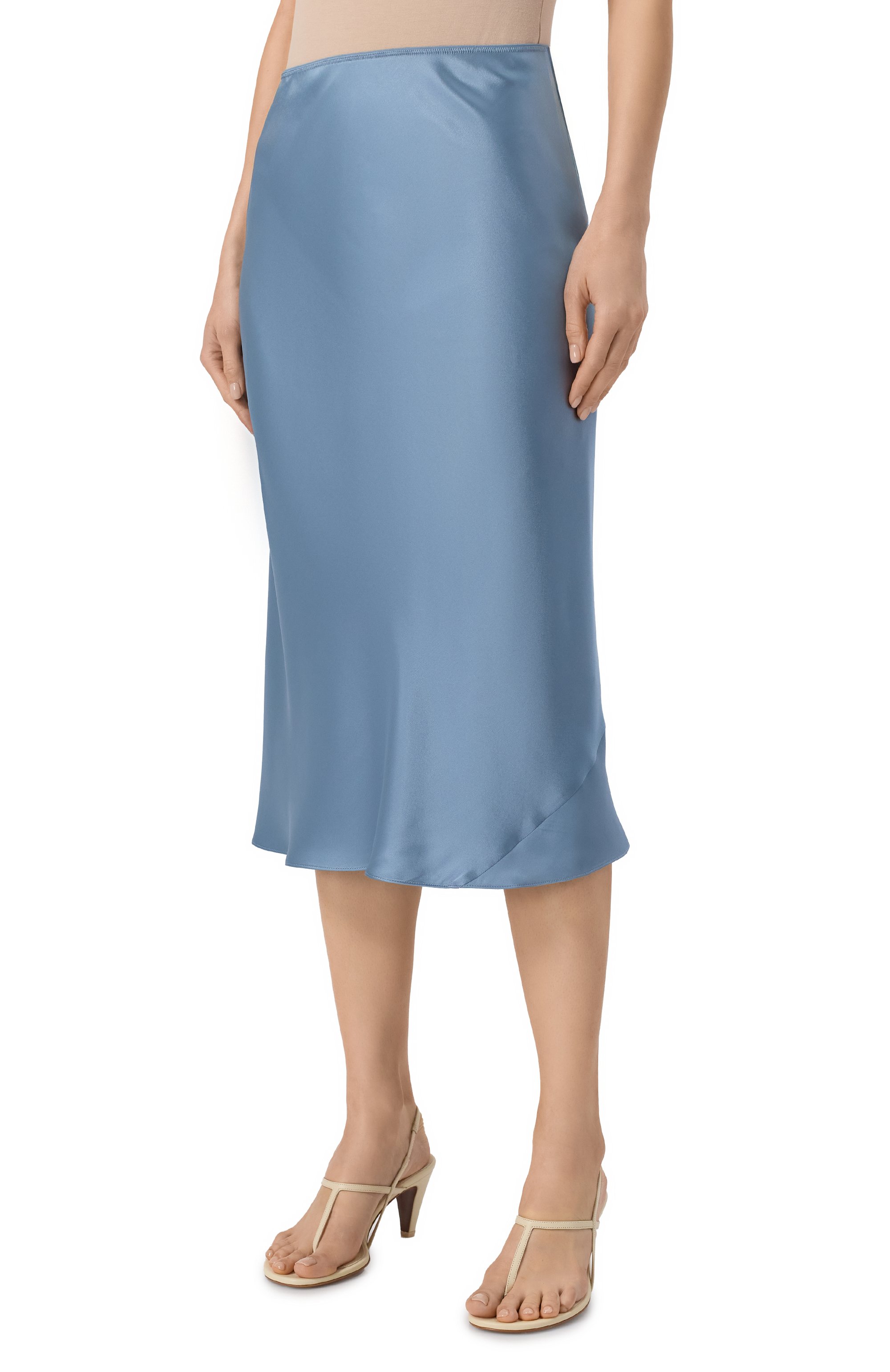 Атласная юбка DOROTHEE SCHUMACHER, арт. 147305, фото 3