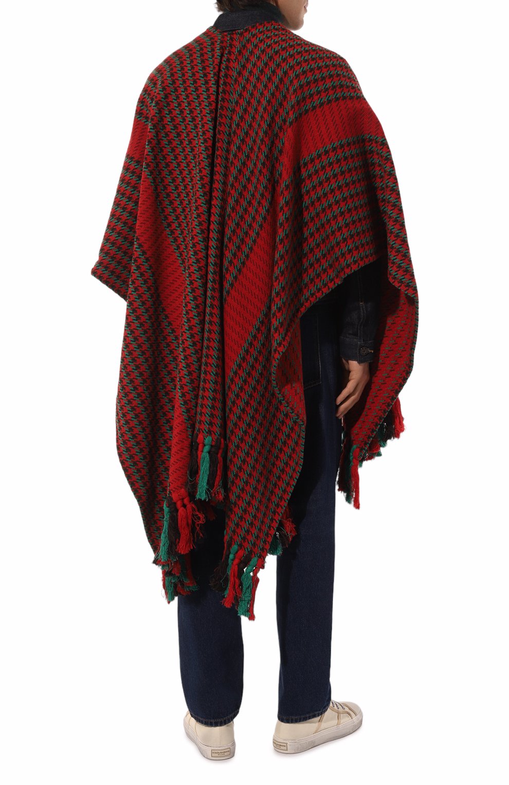 Шерстяная накидка GUCCI, арт. 648967 4GAAN, фото 4