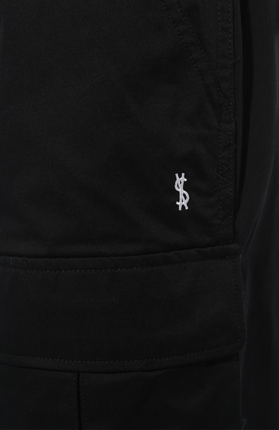 Хлопковые брюки-карго KSUBI черного цвета по цене 28100 руб., арт. MPF23PA015, фото 5 Хлопковые брюки-карго KSUBI, арт. MPF23PA015, фото 5