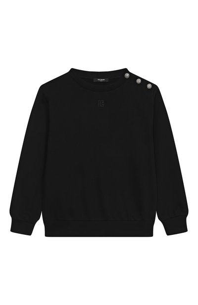 Хлопковый свитшот BALMAIN, арт. BX4P20