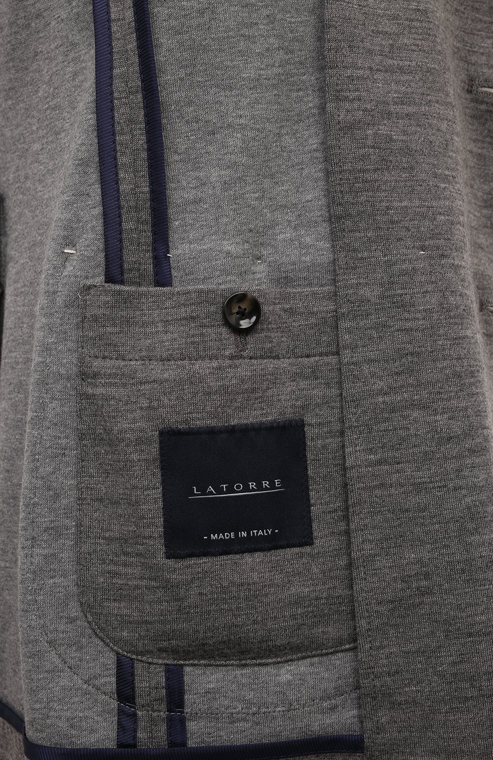 Пиджак из шерсти и хлопка SARTORIA LATORRE, арт. JD74/JG072, фото 8