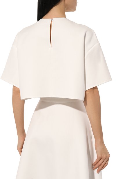 Хлопковый топ VALENTINO, арт. 5B3AE9J075Y, фо�то 4