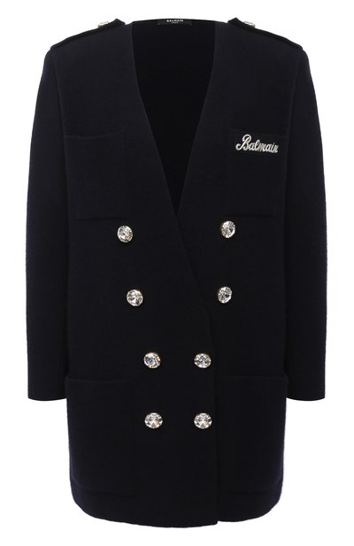 Женский шерстяной жакет BALMAIN, арт. UF07849/K193