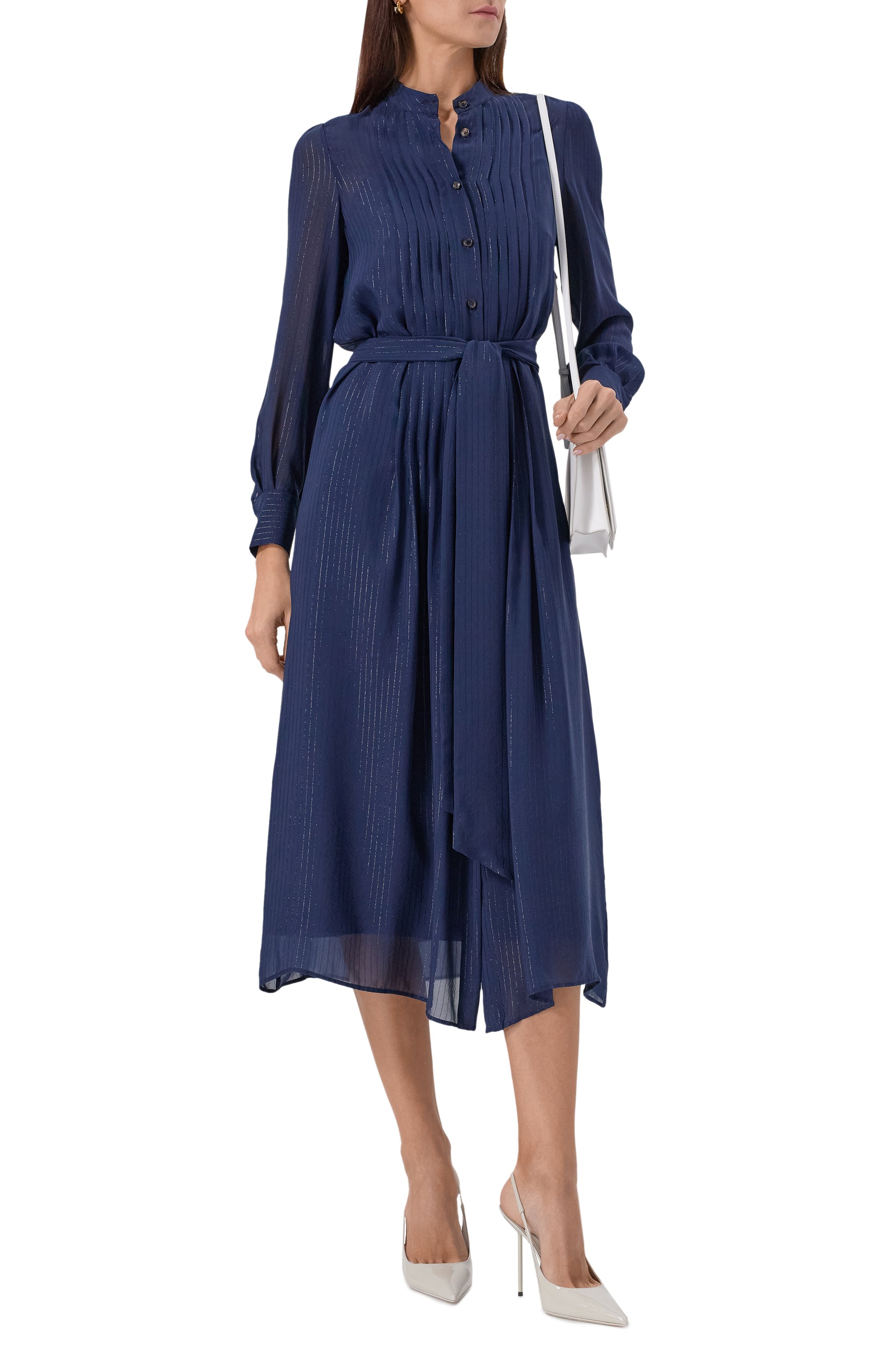 Шелковое платье KITON, арт. D58329K0556G01, фото 2