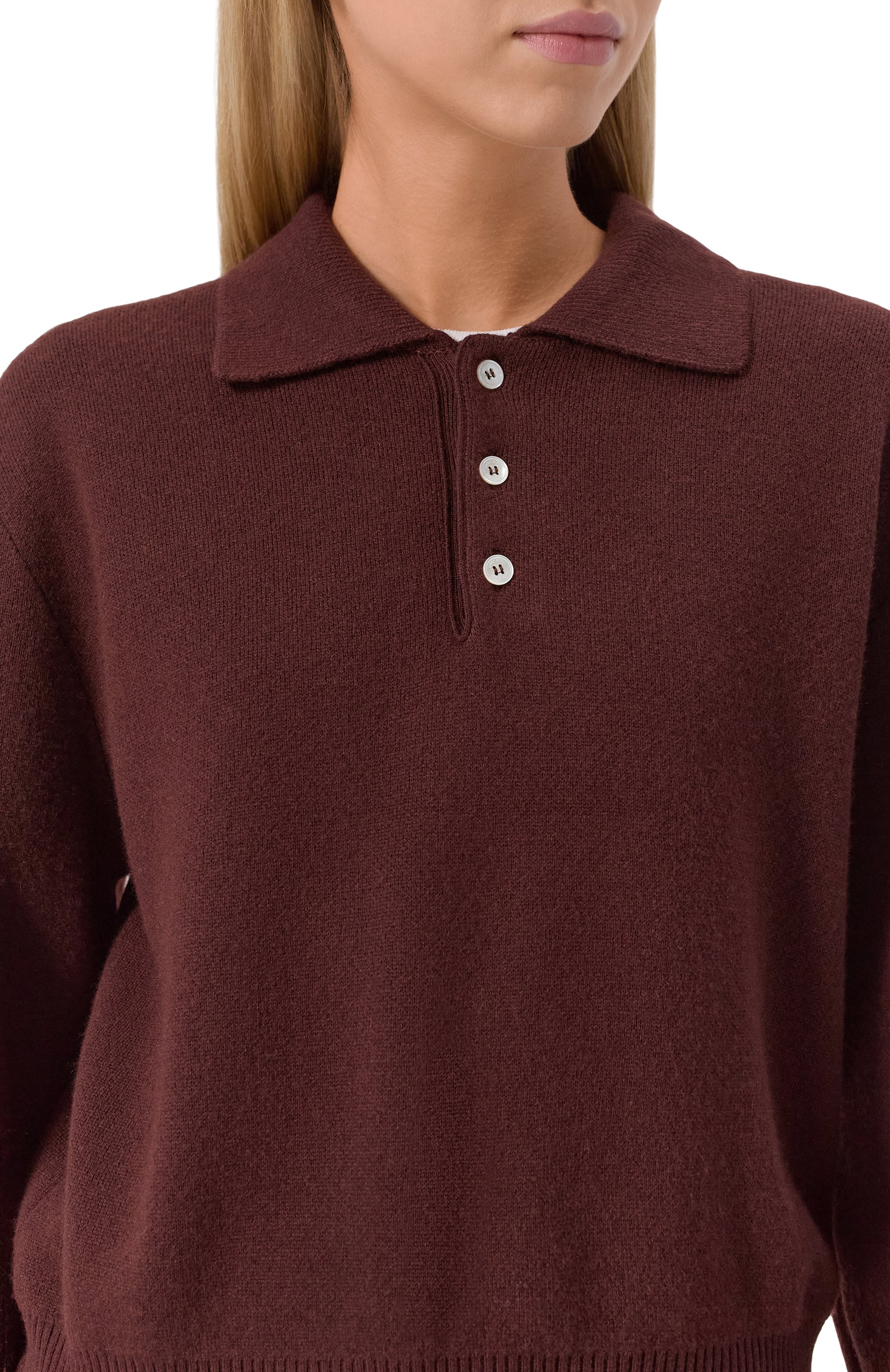 Поло из шерсти и вискозы DUNST, арт. UDSW5C106W2, фото 5