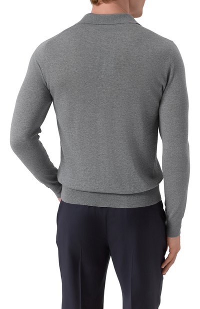 Шерстяное поло CANALI, арт. C0017/MK01149, фото 4