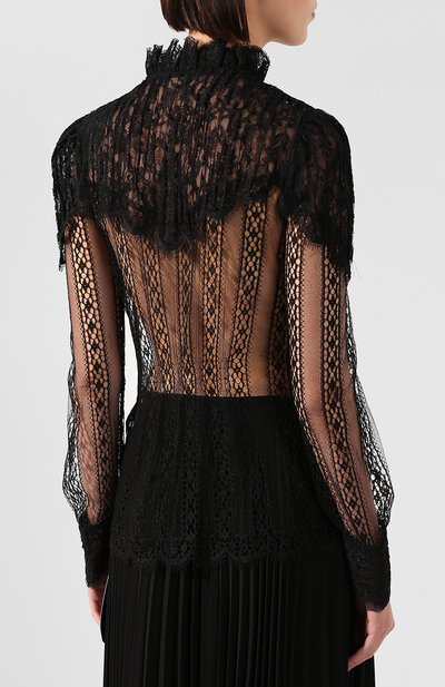 Кружевная блузка DOLCE & GABBANA, арт. F5J65Z/HLM09, фото 4