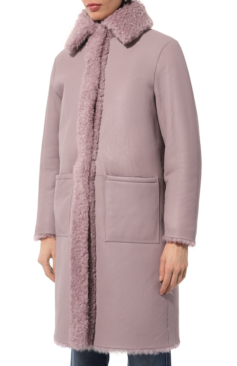 Двусторонняя дубленка из овчины SIMONETTA RAVIZZA, арт. F04C0134H20, фото 6