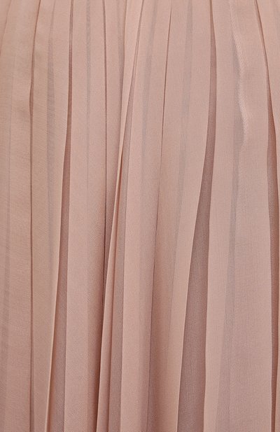 Шелковая юбка VALENTINO бежевого цвета по цене 212000 руб., арт. UB0RA6U02UP, фото 5 Шелковая юбка VALENTINO, арт. UB0RA6U02UP, фото 5