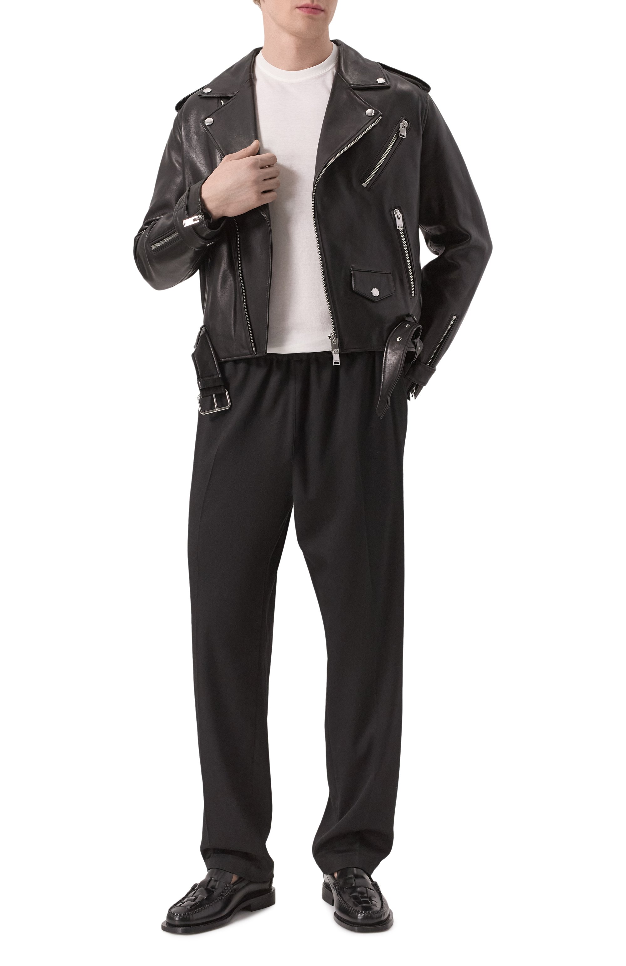 Кожаная куртка JACOB LEE, арт. MLJ008SS25B, фото 2