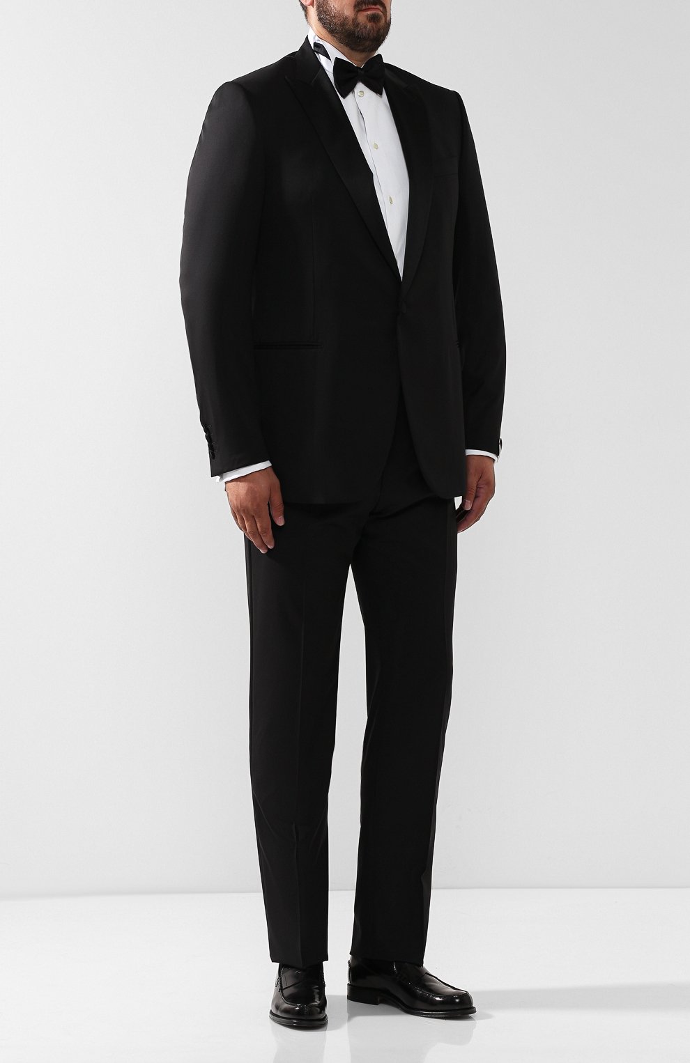 Хлопковая сорочка под смокинг GIORGIO ARMANI, арт. 8WGCCZS1/TZ201, фото 2