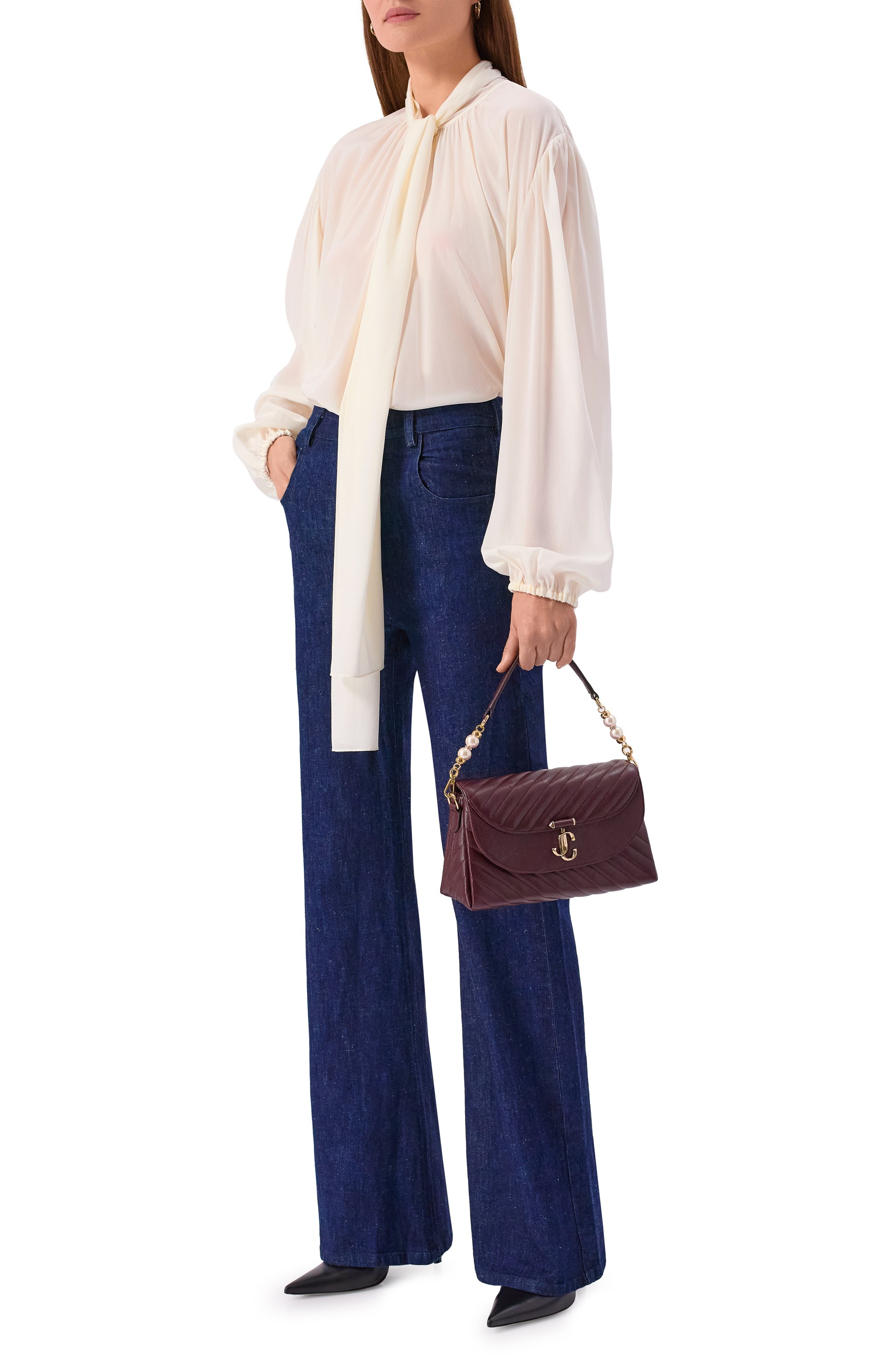 Сумка curve JIMMY CHOO, арт. AVNCURVET0PHANDLEQ0J, фото 7