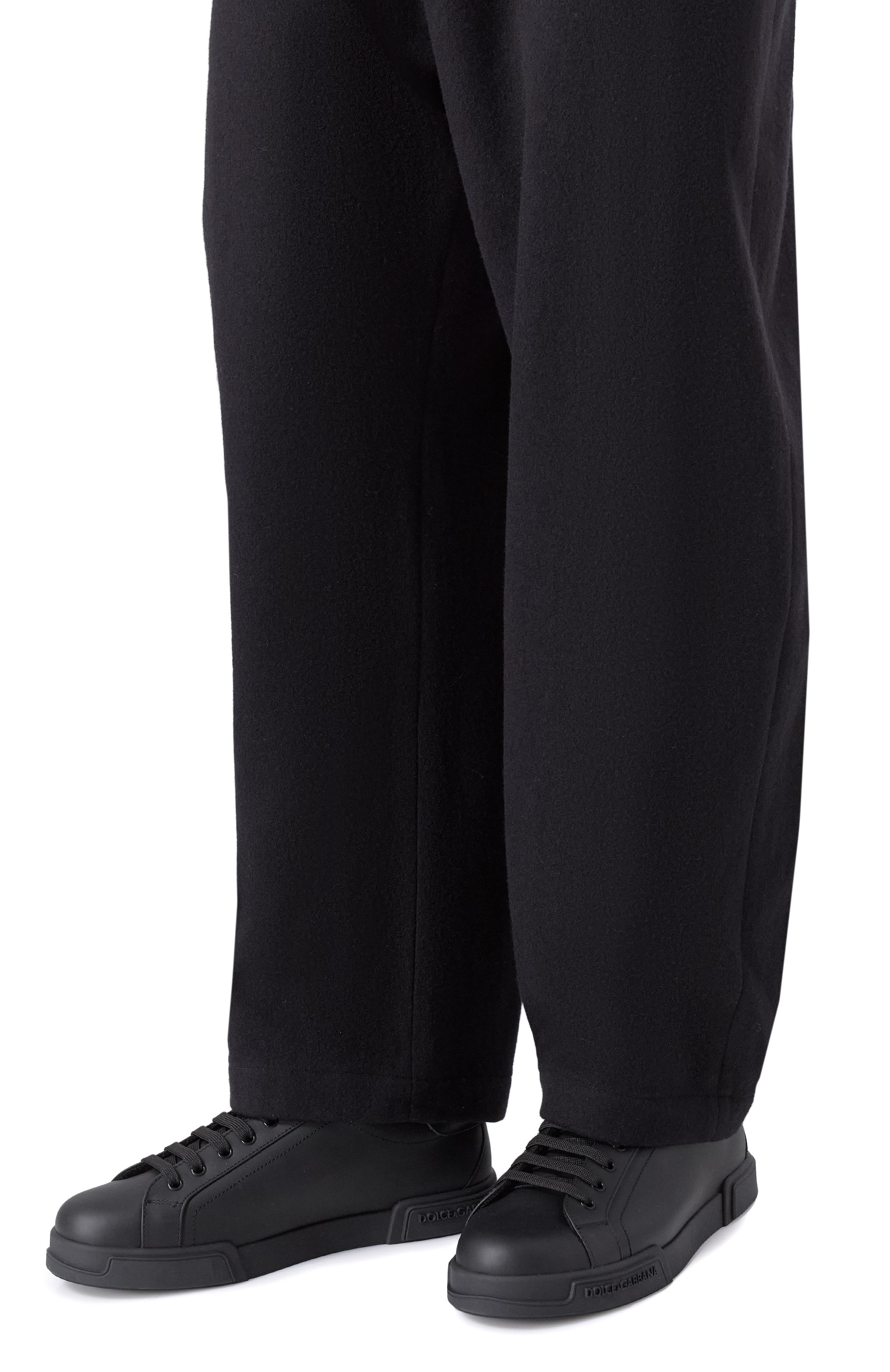 Кожаные кеды portofino light DOLCE & GABBANA, арт. CS2373/AQ453, фото 3