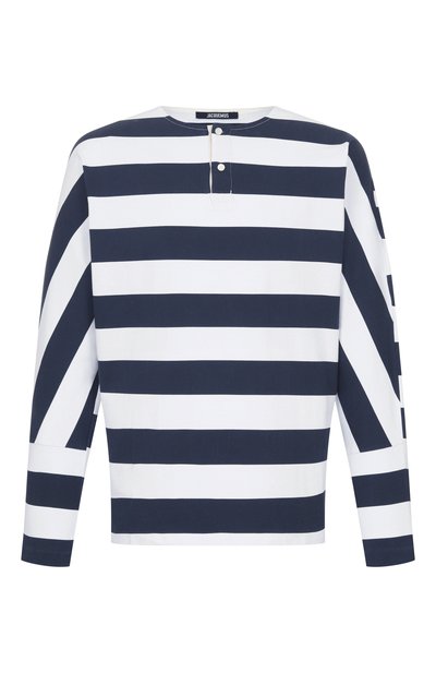Мужская хлопковый лонгслив JACQUEMUS, арт. 26ETSM00594/AJ00045