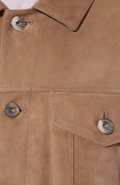 Замшевая куртка-рубашка BRUNELLO CUCINELLI, арт. MPCLL1919, фото 5