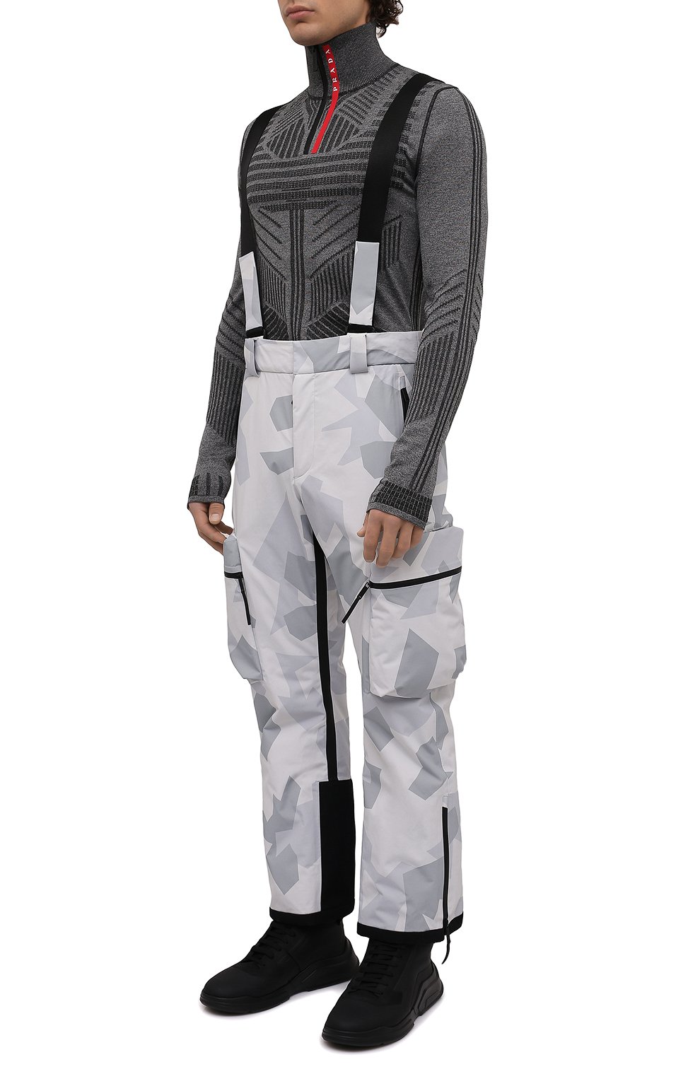 Утепленный комбинезон PRADA, арт. SPH123-1YYU-F0K44-202, фото 3