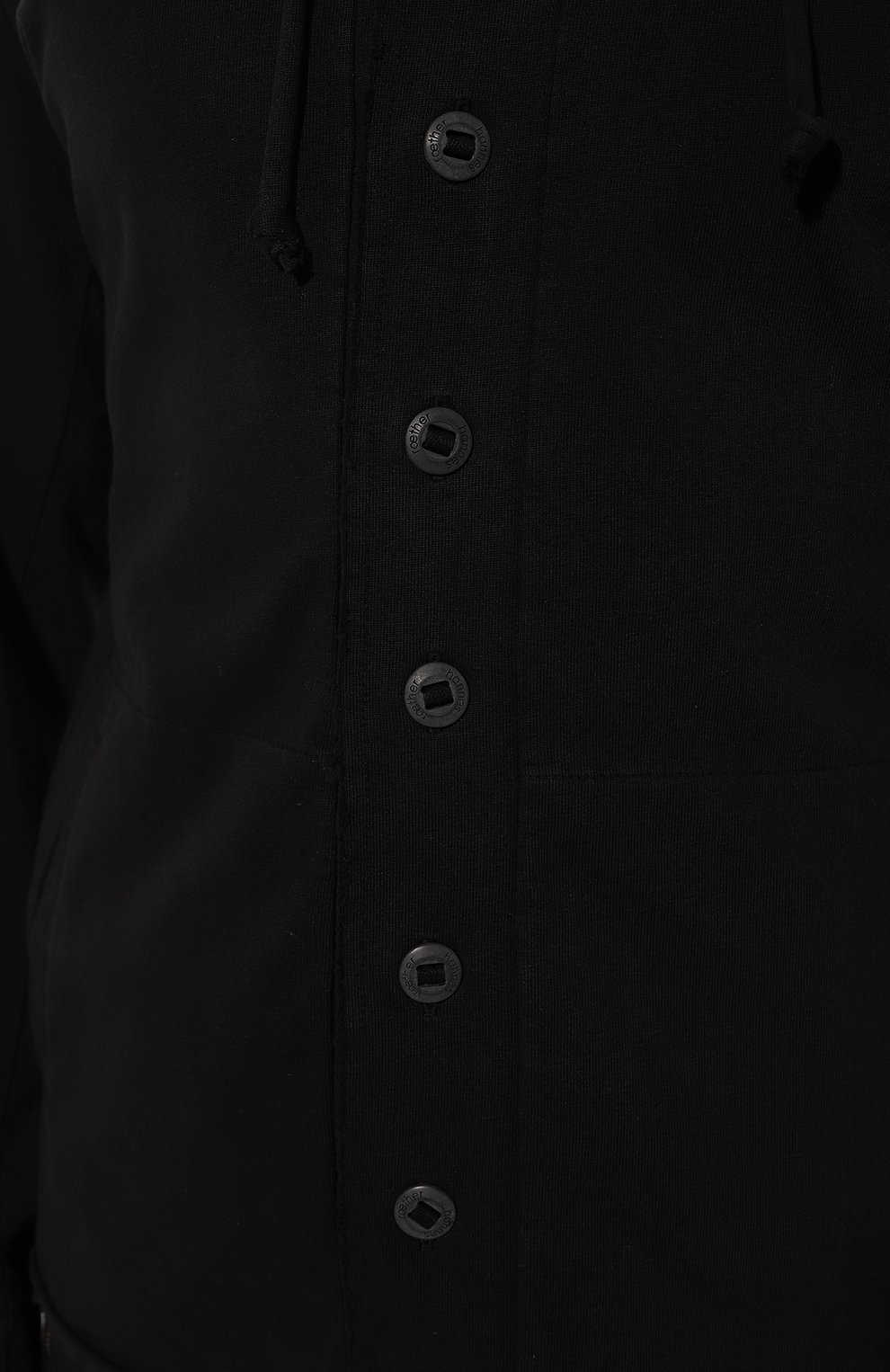 Хлопковая толстовка HANNES ROETHER черного цвета по цене 43550 руб., арт. 110888/MI32G.211, фото 5 Хлопковая толстовка HANNES ROETHER, арт. 110888/MI32G.211, фото 5