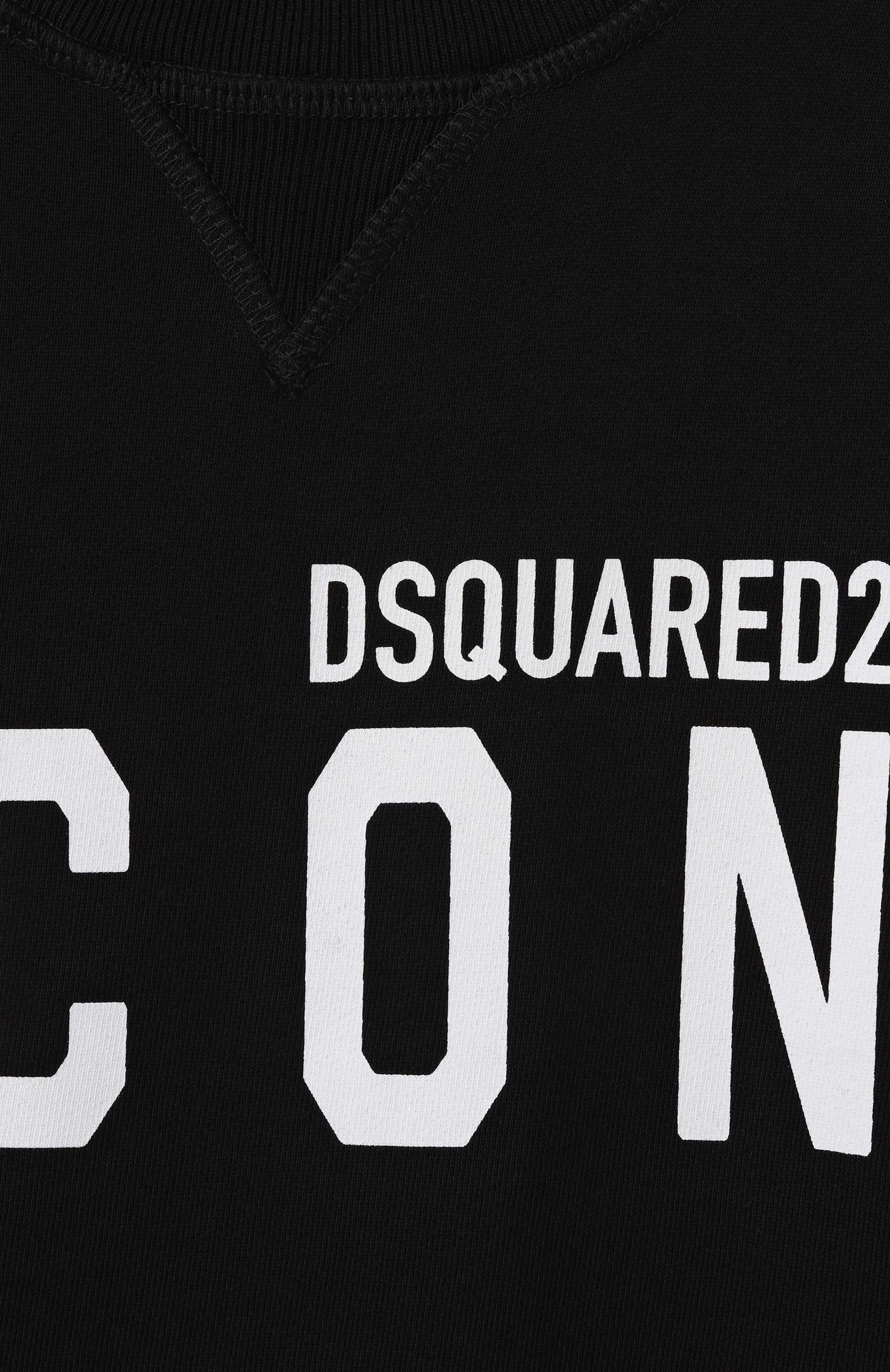 Хлопковый свитшот DSQUARED2, арт. DQ2667/D0094, фото 3