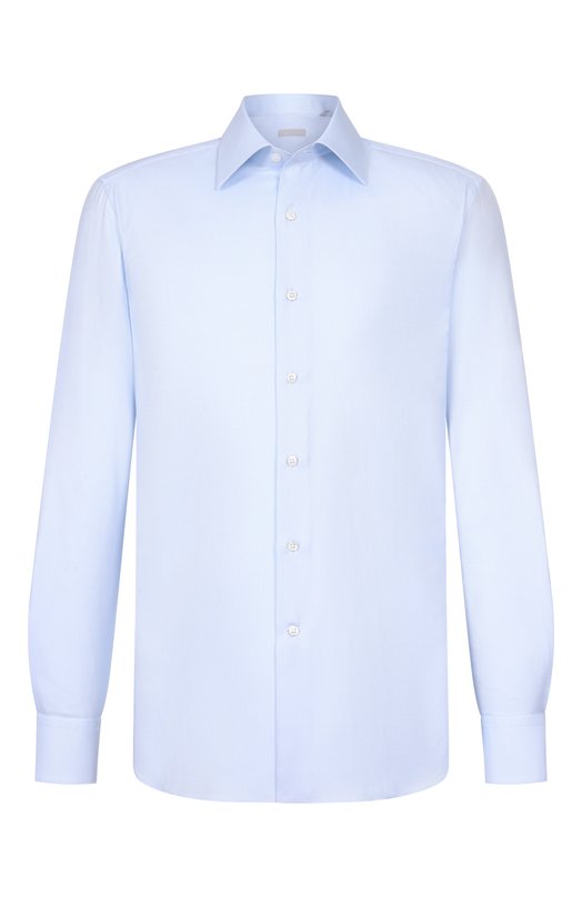 Хлопковая сорочка Stefano Ricci MC003678/BN3138 Голубой MC003678/BN3138