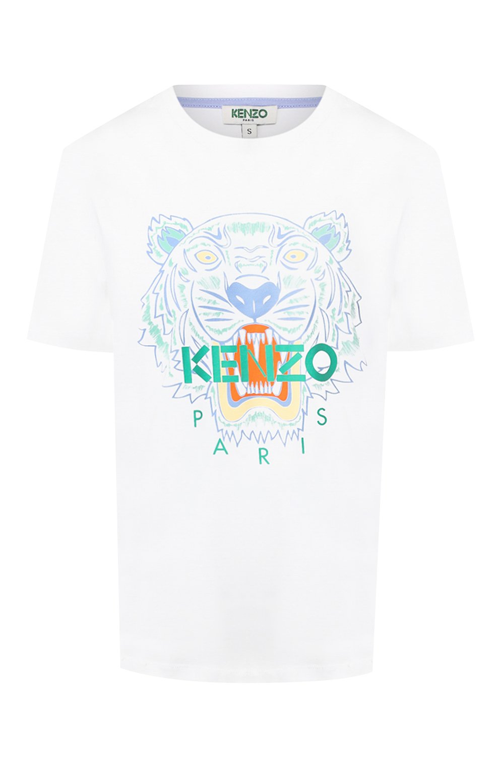 Хлопковая  футболка KENZO, арт. FA52TS9594YA, фото 1