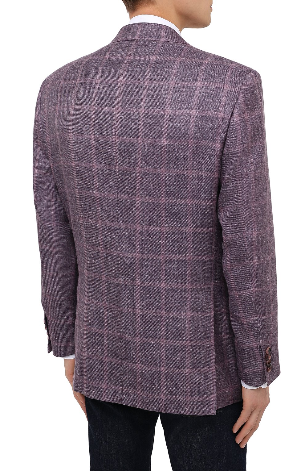 Пиджак из шерсти и шелка BRIONI, арт. RGH00N/P0A5E/PARLAMENT0, фото 4