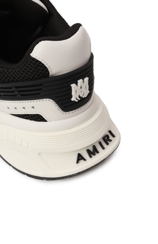 Кожаные кроссовки MA Runner Amiri AMF0SR1089 Белый  AMF0SR1089 Фото 7