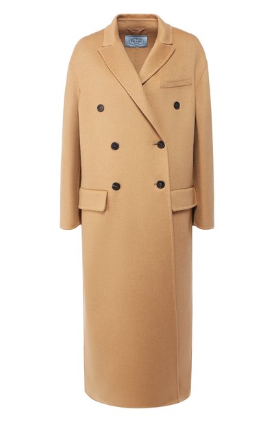 Двубортное шерстяное пальто PRADA, арт. P677HY-03H-F0040, фото 1