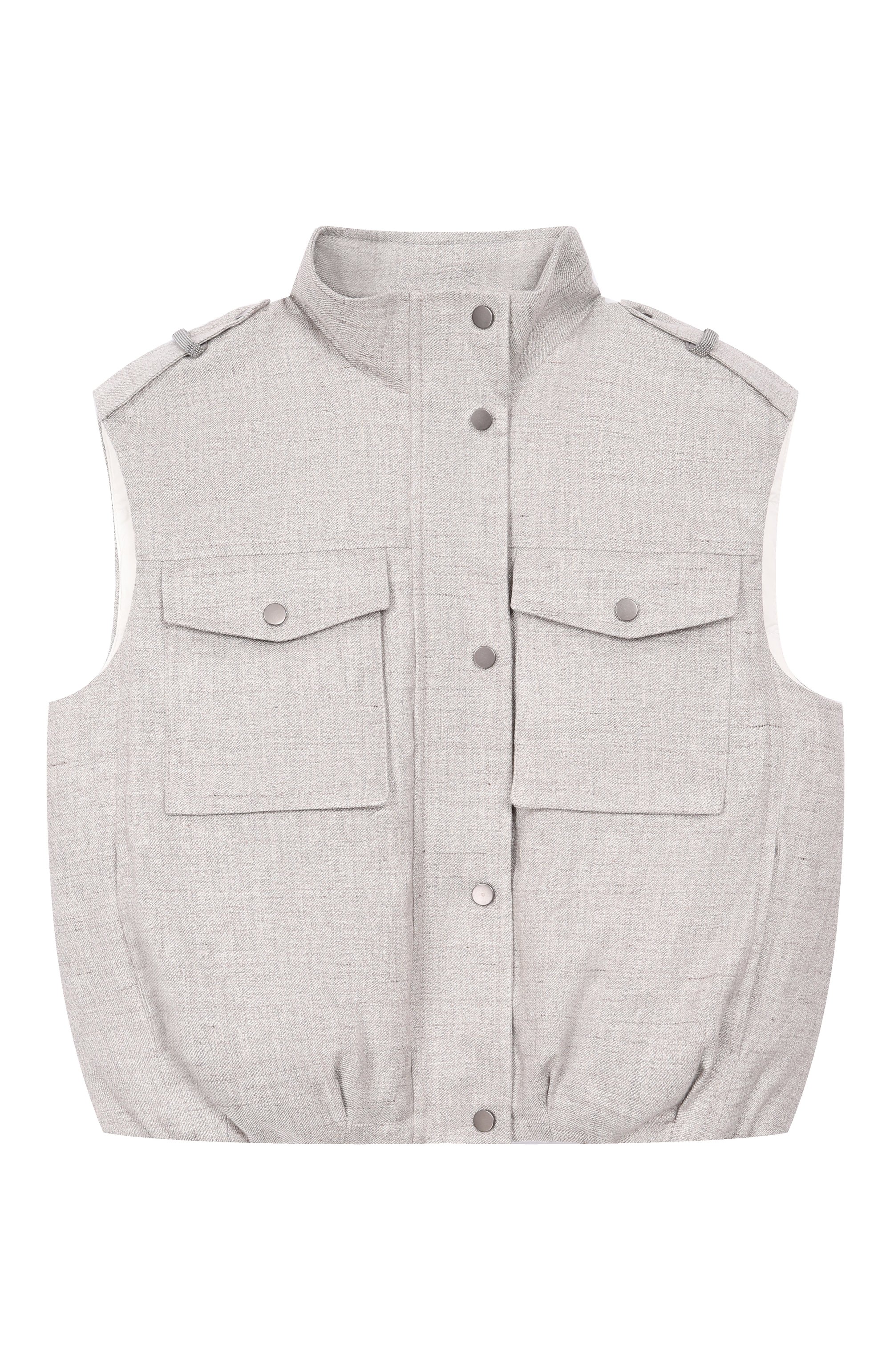 Пуховый жилет BRUNELLO CUCINELLI, арт. BL104J032B, фото 1