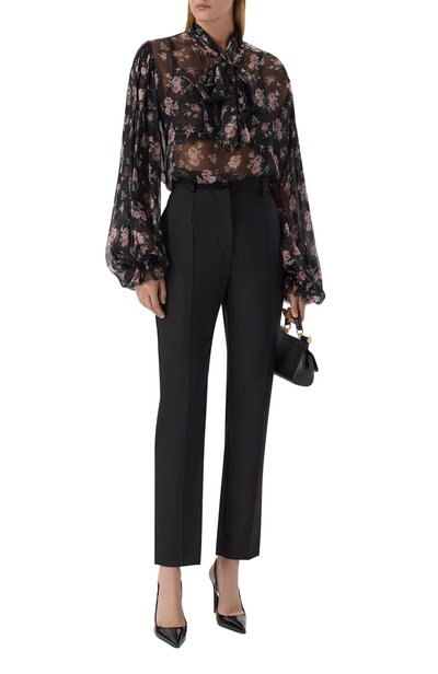 Женские шерстяные брюки DOLCE & GABBANA, арт. FTAM2T/FU28D