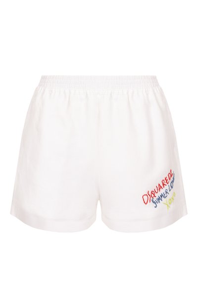 Женские льняные шорты DSQUARED2, арт. S73MU0236/D35294