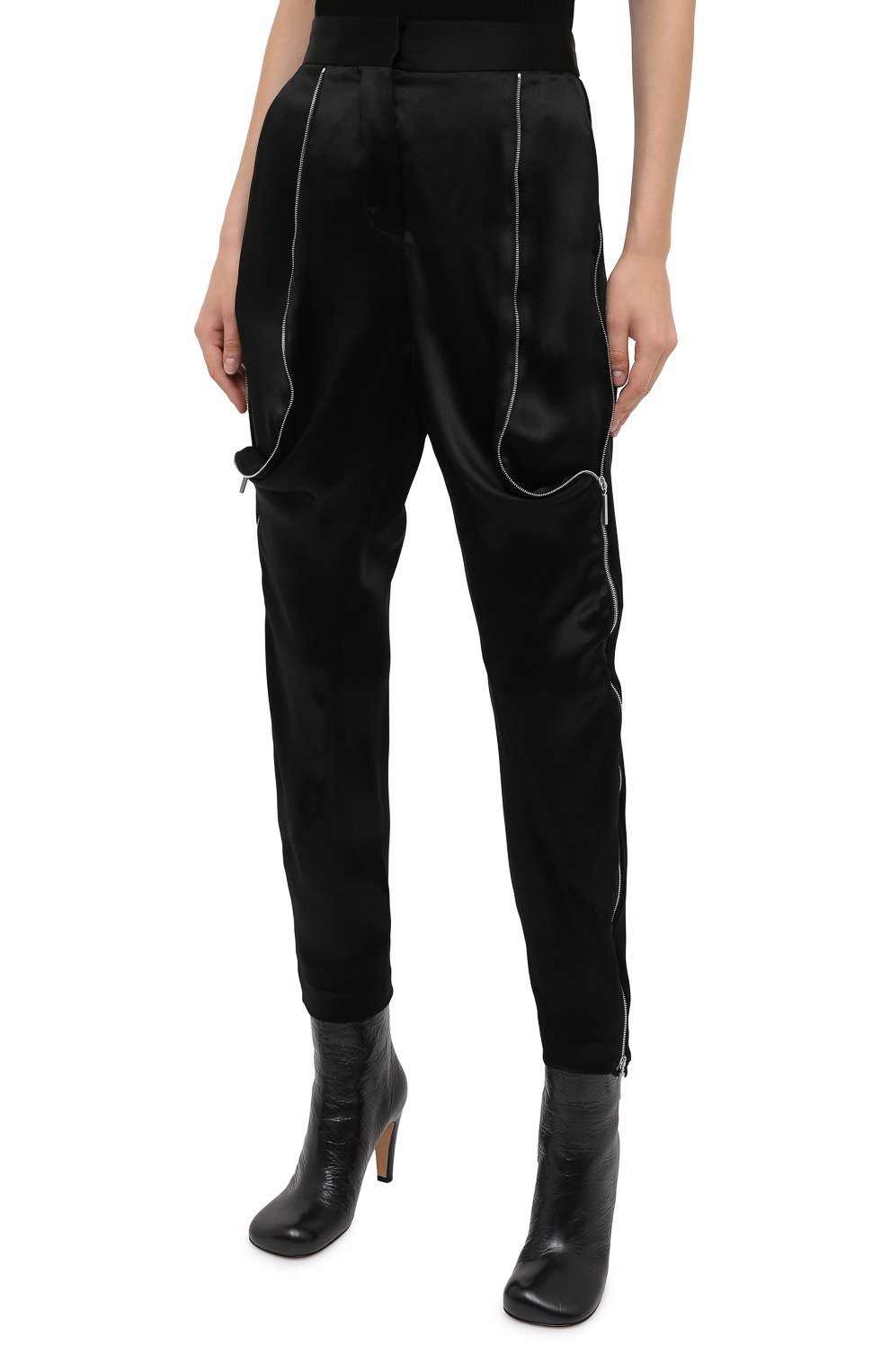 Шелковые брюки GIORGIO ARMANI, арт. 0SHPP0CF/T01IE, фото 4