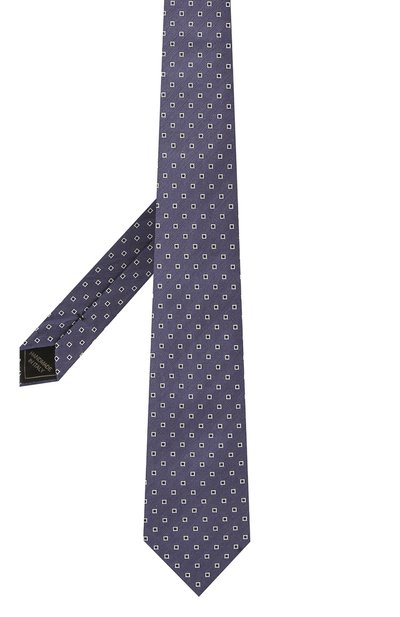 Галстук из шелка и льна BRIONI фиолетового цвета по цене 25350 руб., арт. 062H00/P0434, фото 2 Галстук из шелка и льна BRIONI, арт. 062H00/P0434, фото 2