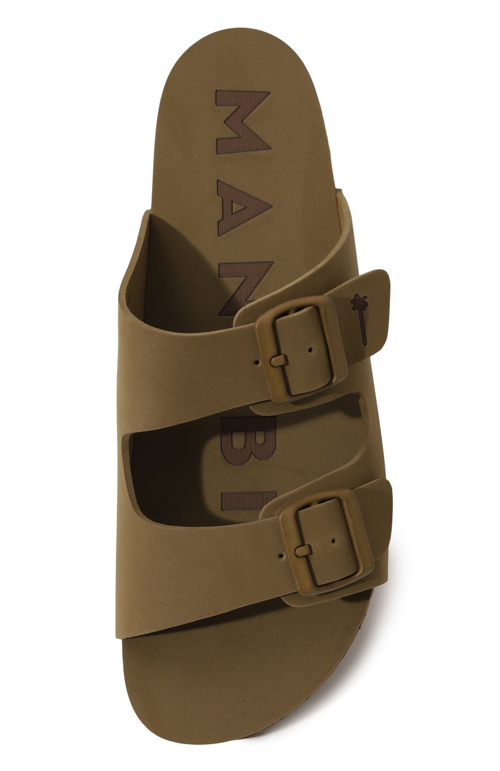Шлепанцы MANEBI хаки цвета по цене 12550 руб., арт. R 4.1 EM, фото 6 Шлепанцы MANEBI, арт. R 4.1 EM, фото 6