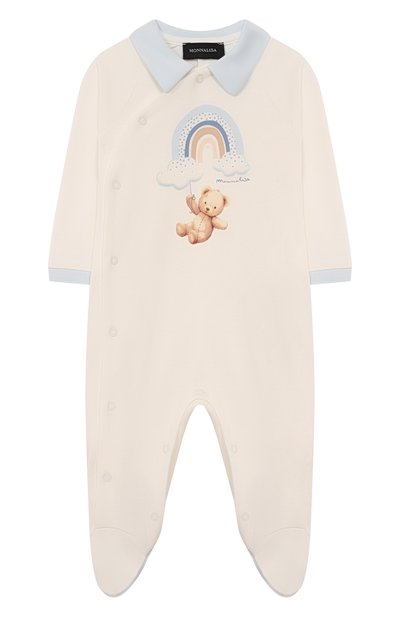 Хлопковый комбинезон MONNALISA, арт. 22F201