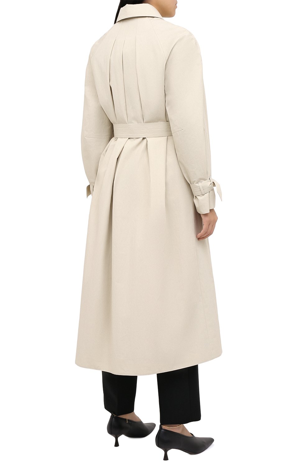Плащ JM STUDIO бежевого цвета по цене 47950 руб., арт. FW202117, фото 4 Плащ JM STUDIO, арт. FW202117, фото 4