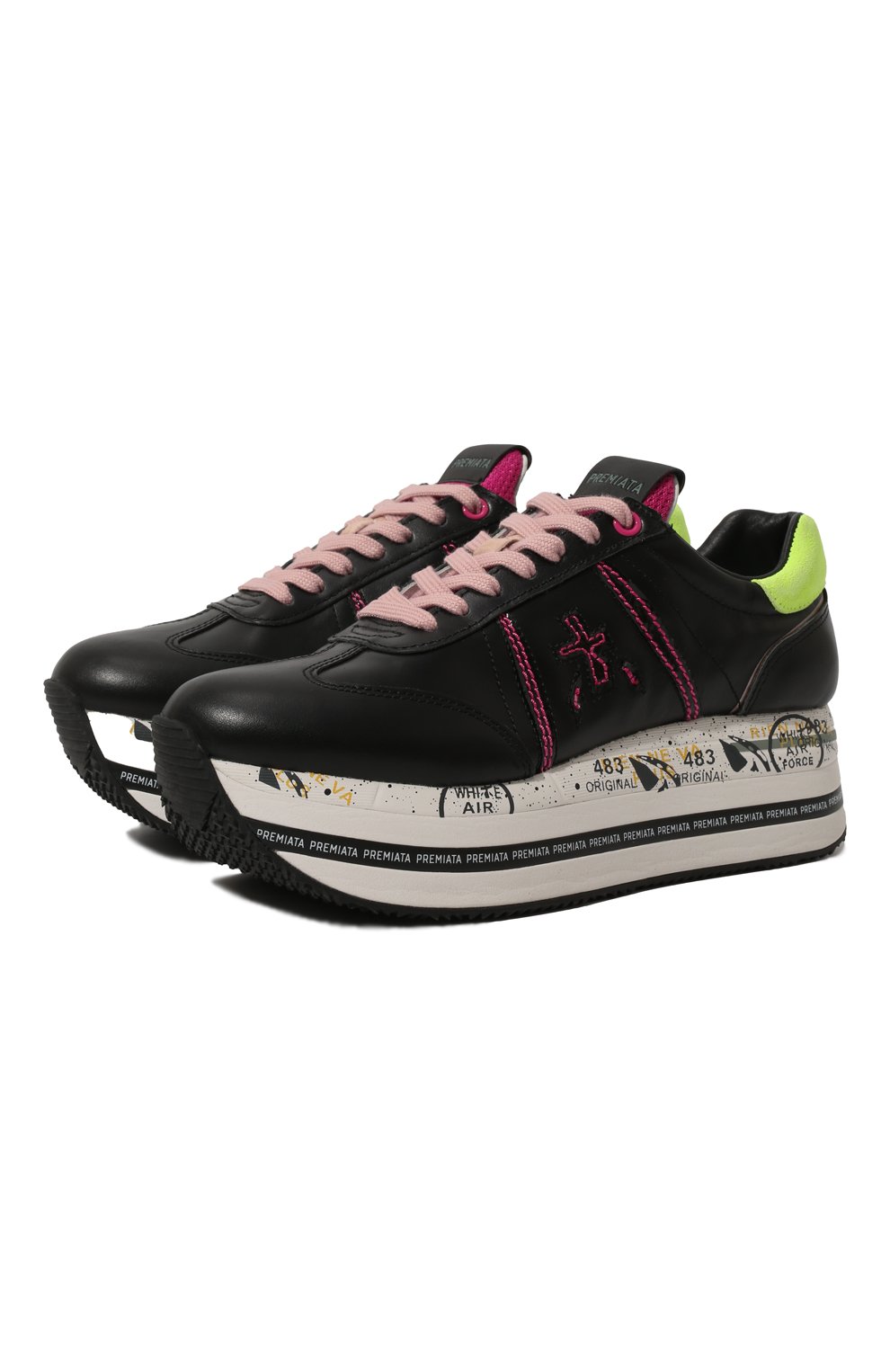 Кожаные кроссовки beth PREMIATA, арт. BETH/VAR6017, фото 1