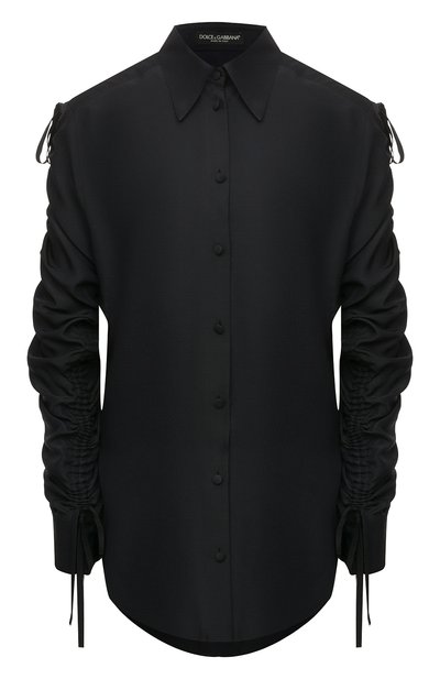 Шелковая рубашка DOLCE & GABBANA, арт. F5057T/FU1H0, фото 1