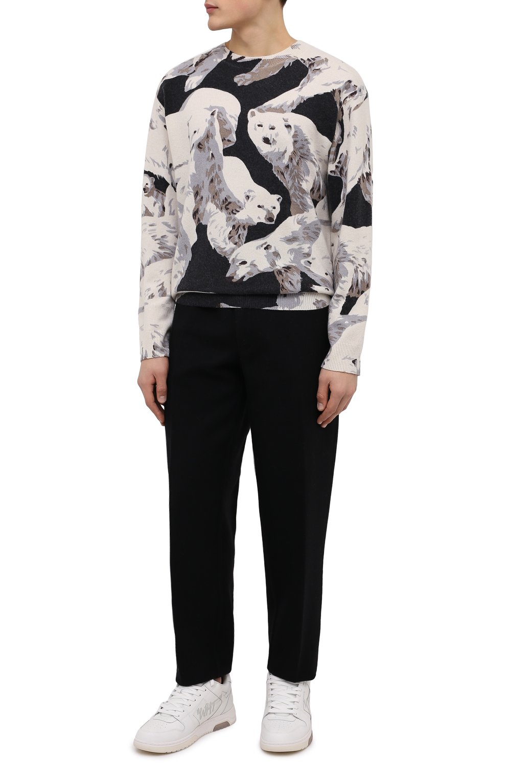 Шерстяной джемпер polar bear KENZO, арт. FB65PU6253CA, фото 2