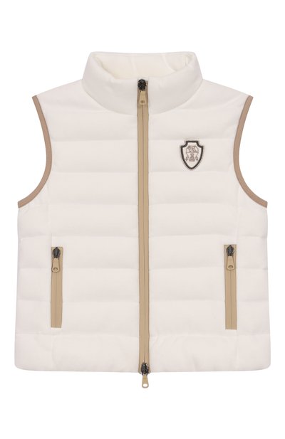 Пуховый жилет BRUNELLO CUCINELLI, арт. BG927J018A