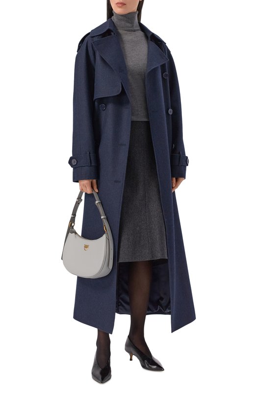 Сумка Half Moon Love mini Pinko 102790/A0F1 Серый  102790/A0F1 Фото 3