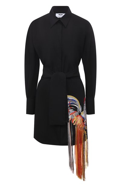 Женская хлопковая рубашка MSGM, арт. 3042MDA128X 217307