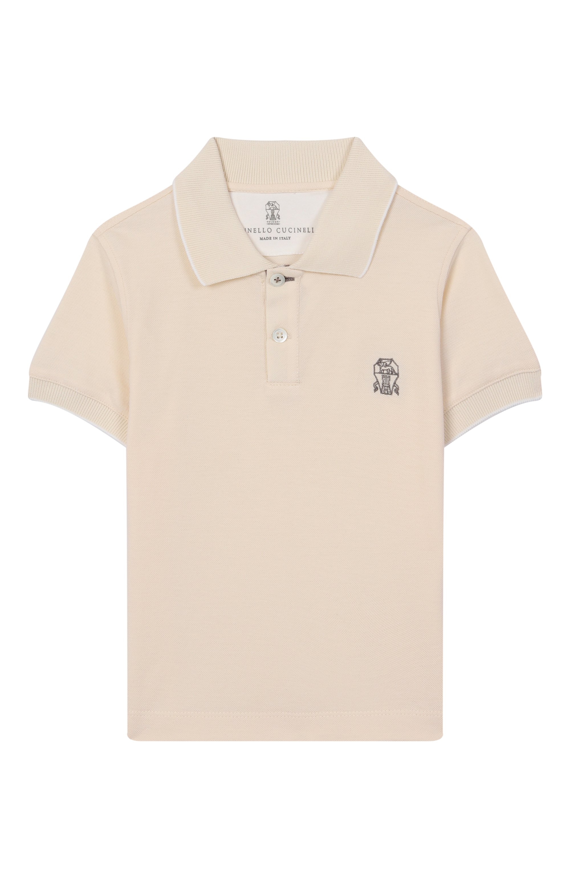Хлопковое поло BRUNELLO CUCINELLI, арт. BE854T315A, фото 1