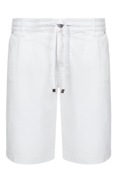 Мужские шорты из хлопка и льна JACOB COHEN, арт. 25E P/JUM_0E003 036 S4269 TR