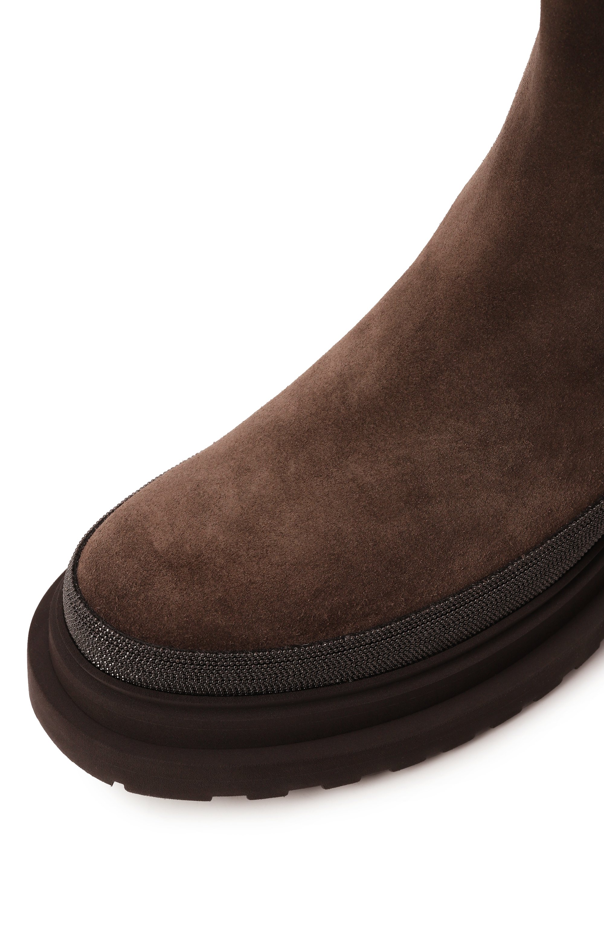 Замшевые челси BRUNELLO CUCINELLI, арт. MZSFGBP422, фото 7