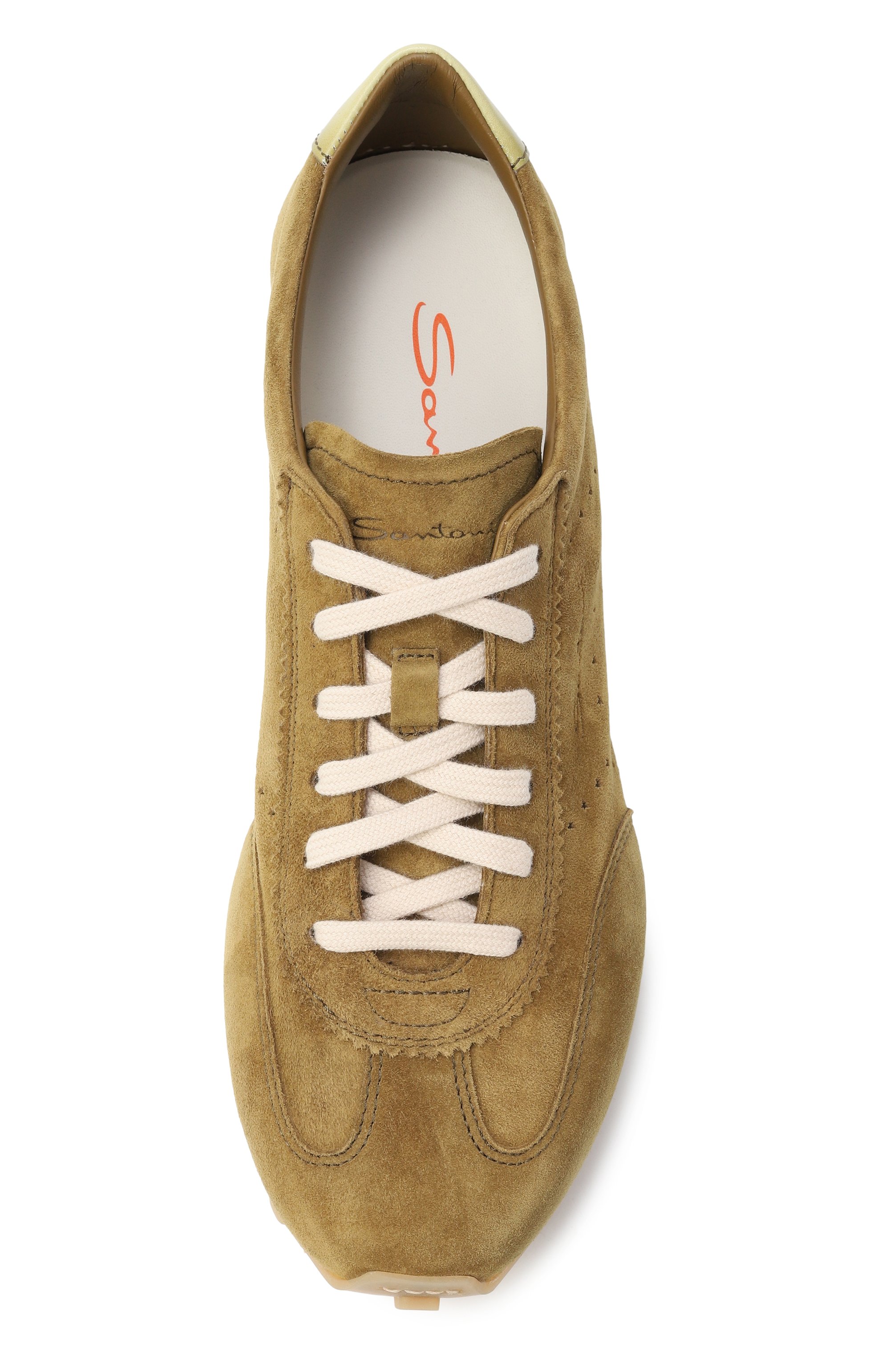 Замшевые кроссовки SANTONI, арт. WBGG61356BIFTTKR, фото 6