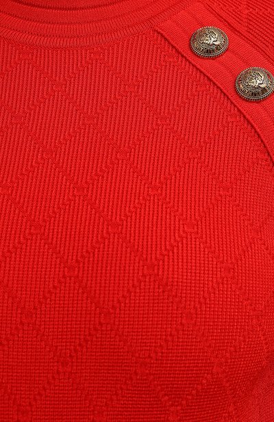 Платье из вискозы BALMAIN, арт. UF16213/K110, фото 5