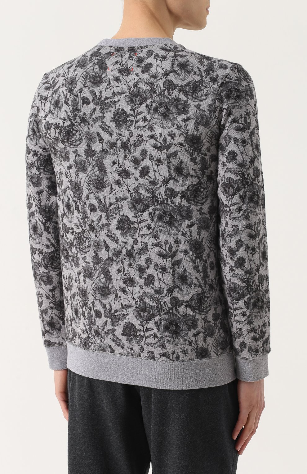 Хлопковый свитшот с принтом DEREK ROSE, арт. 9000-C0RN001, фото 4