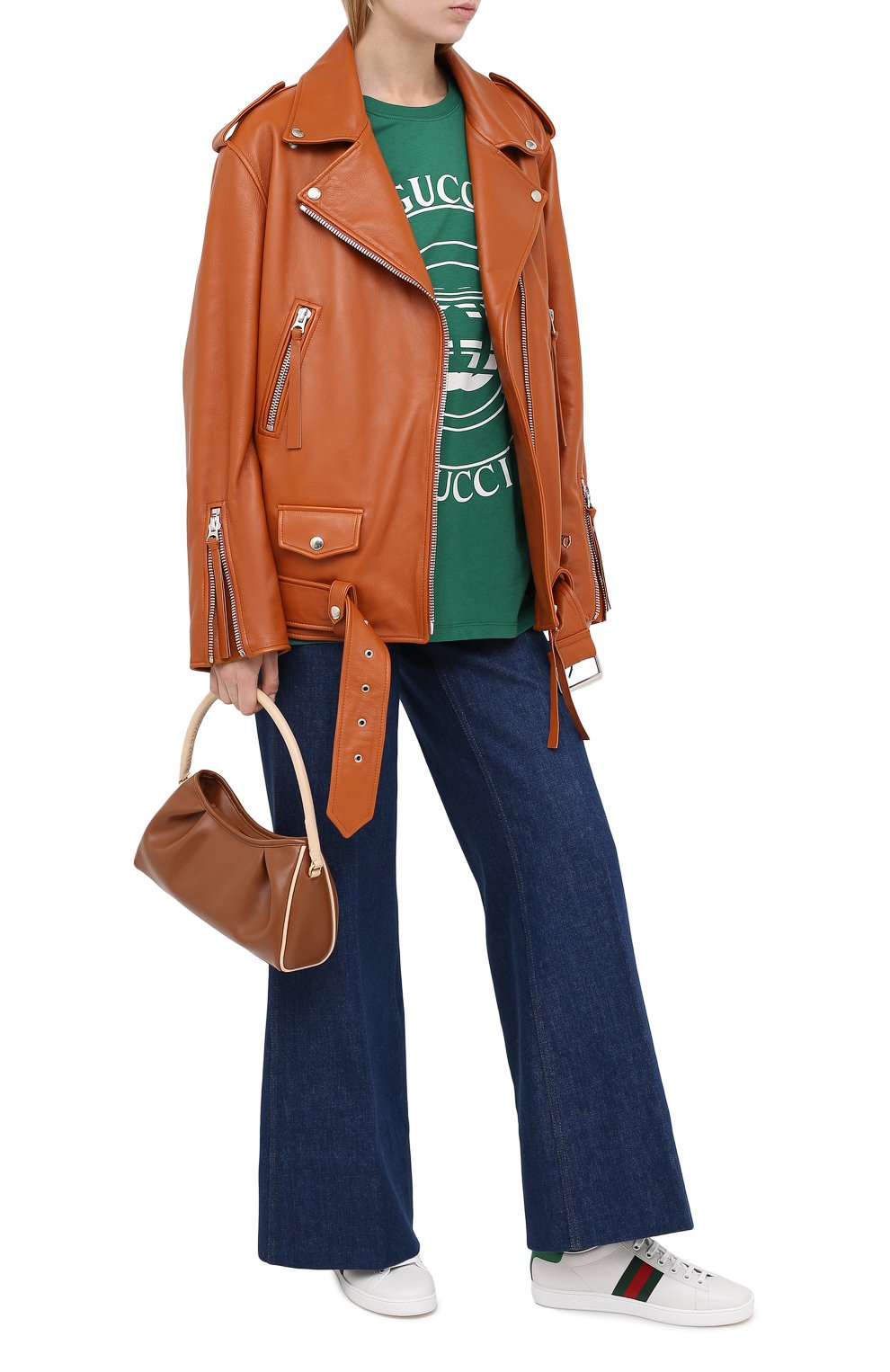 Хлопковая футболка GUCCI, арт. 615044/XJCQ8, фото 2