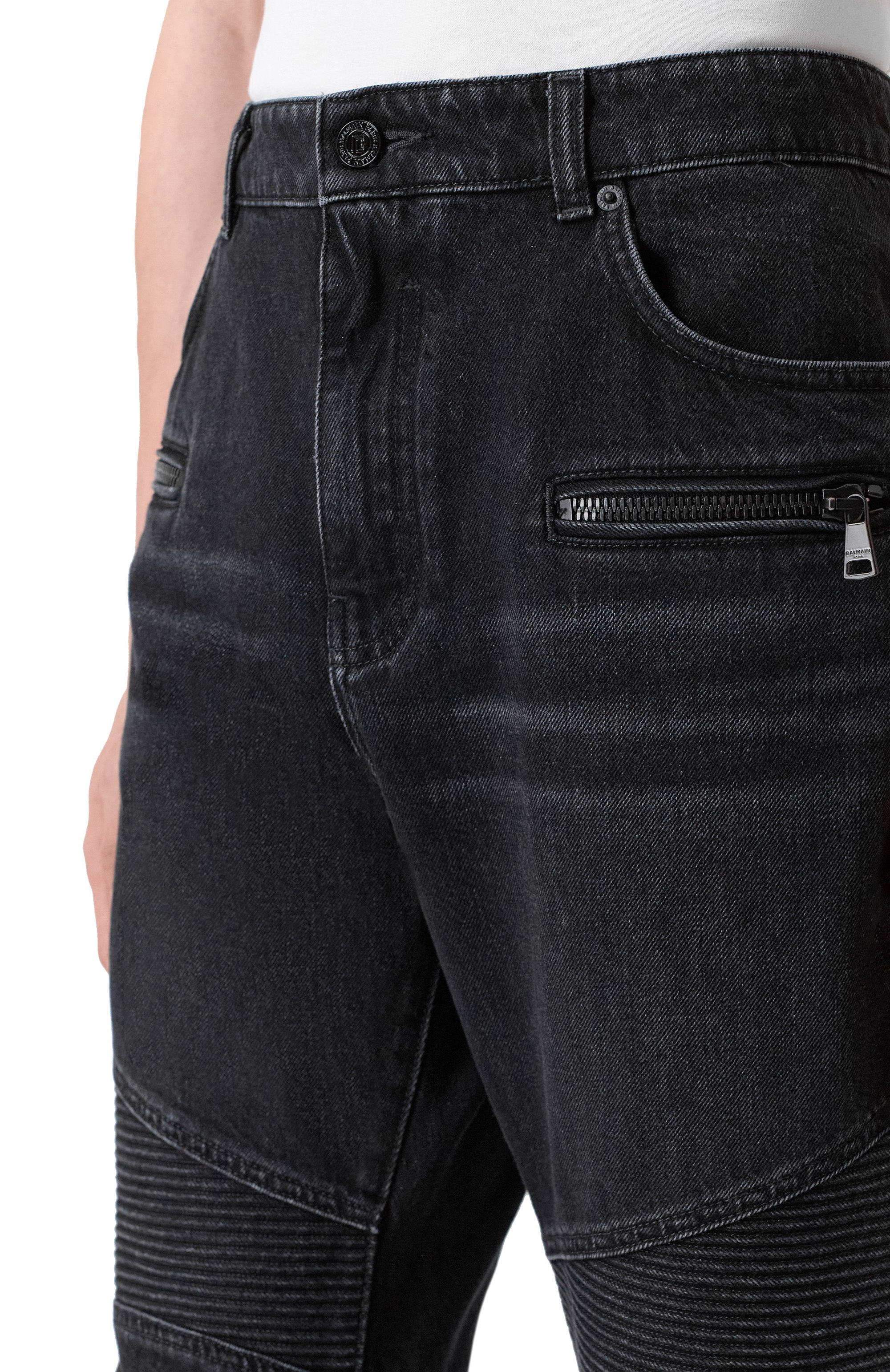 Джинсы regular BALMAIN, арт. GH1MI105/DG13, фото 5