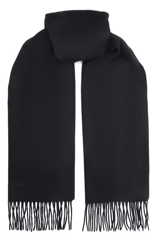 Кашемировый шарф Corneliani 26B344-2629029 Чёрный 26B344-2629029